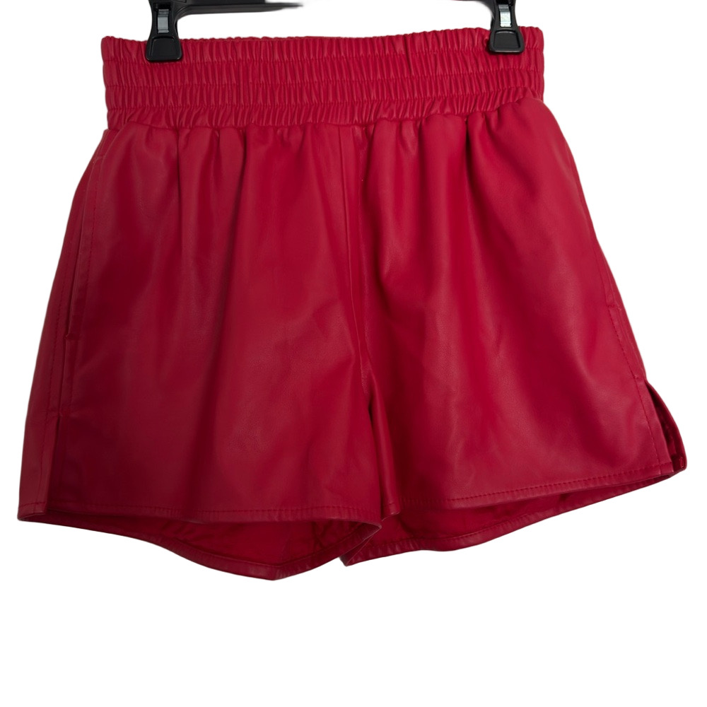 The Skinny’s Red faux leather Women's boxer Shorts size small